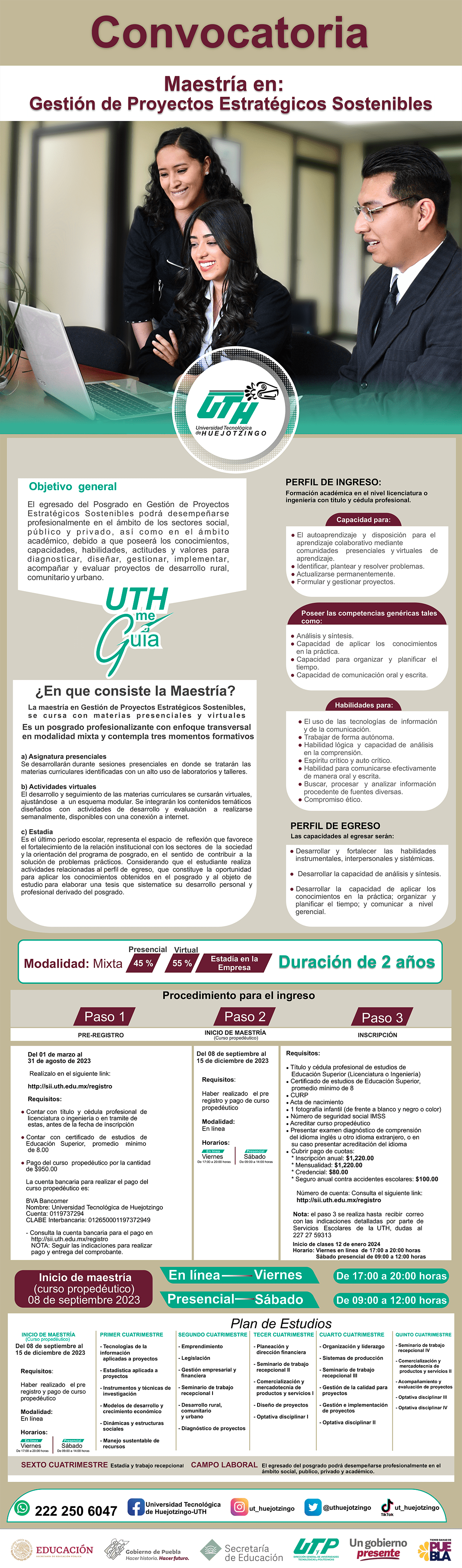 Convocatoria Maestría